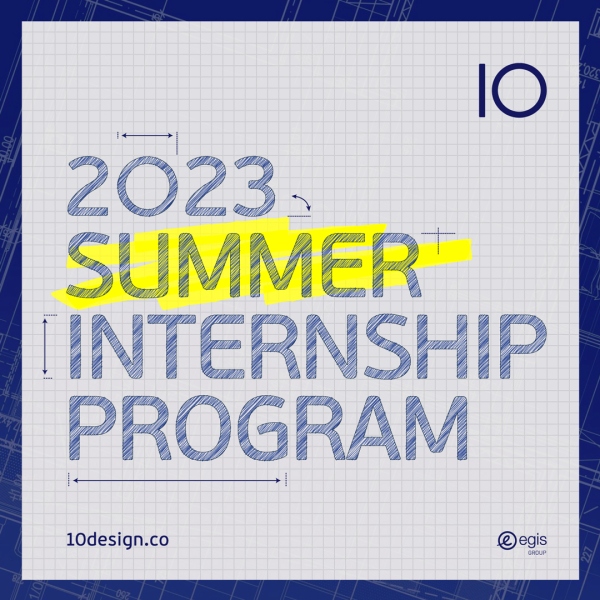 10 Design Summer Internship Program is open for applications