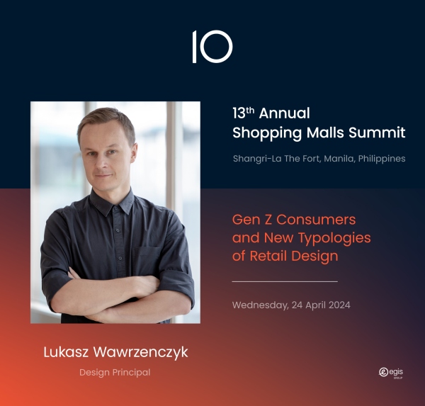 Join Lukasz Wawrzenczyk at the 13th Annual Shopping Malls Summit in Manila, Philippines