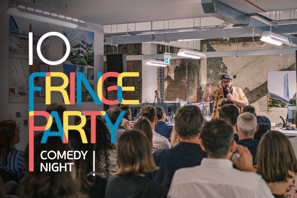 喜剧之夜 | 10 Design 爱丁堡工作室的艺穗节派对