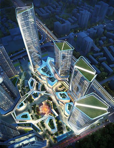 10 Design - Chengdu Mixed Use Development